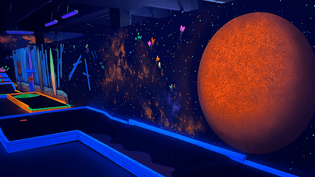 D&D Blacklight Mini Golf Daytona