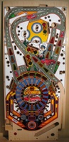 Image # 37125: The Getaway: High Speed II 2nd Version Blank Playfield 
(This playfield has the Diamond Plate coating.)