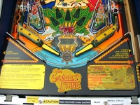 Image # 10223: Gilligan's Island Playfield Arch 
(Note that this machine includes custom pricing and instruction cards.)