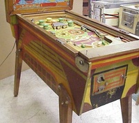Image # 11663: Gladiator Cabinet - Left 
(Note that the lockdown bar is not original.)