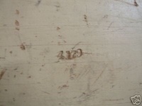 Image # 40346: Gold Mine Serial Number 
(Serial number 1729 is located on back of cabinet.)