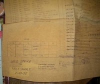 Image # 32192: Gold Strike Sample Game Schematic 
(Serial number 01010.)