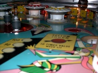 Image # 18542: Aces & Kings Playfield - Ball View 
(Serial number 71272.)