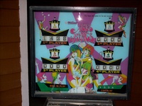Image # 18535: Aces & Kings Backglass 
(Serial number 71272.)