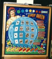 Image # 1076: Gypsy Queen Backglass