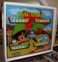Image # 40122: Hang Glider Backglass 
(Serial number 3323.)