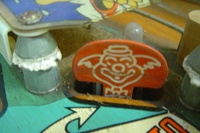 Image # 40350: Happy Clown Sample Game - Upper Right Target 
(Serial number 01045 S.)