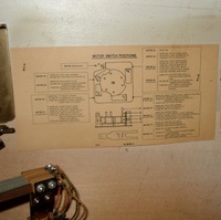 Image # 49804: Happy Clown Motor Switch Chart 
(Serial number 08505.)