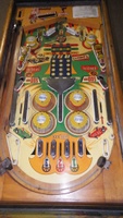 Image # 69497: Auto Race Playfield - Downfield View 
(Serial number E14989AR.)
