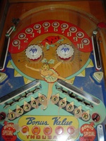 Image # 48671: Happy-Go-Lucky Upper Playfield 
(Serial number 52566HL.)