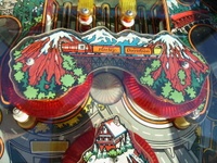 Image # 31819: Harley-Davidson (1st production run) Playfield - Detail 
(Serial number I656432.)
