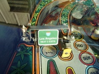 Image # 31822: Harley-Davidson (1st production run) Playfield - Detail 
(Serial number I656432.)