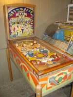 Image # 51745: Harvest Moon Cabinet - Full View 
(The coin door shown here is not original to this game.)