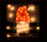 Image # 59172: Haunted House Illuminated Backbox Insert