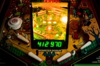 Image # 59168: Haunted House Basement is Active 
(The main playfield is dark.)