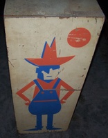 Image # 27930: Hay-Ride Backbox - Left 
(Serial number HR-1015.)