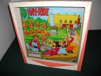 Image # 24642: Hay-Ride Backglass 
(Serial number HR-1179.)