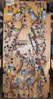 Image # 47789: Heavy Metal Meltdown Under Playfield 
(The paper tag has serial number 000781.)