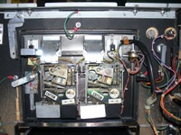 Image # 47792: Heavy Metal Meltdown Inside Coin Door 
(The playfield has a paper tag with serial number 000781.)