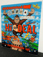 Image # 73302: Hi-Deal Backglass 
(This backglass was identified to us as NOS.)