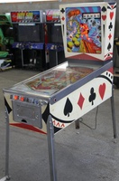 Image # 66855: High Hand Cabinet - Full View 
(The Mondial export stamping can be seen on the coin entrance housing.)