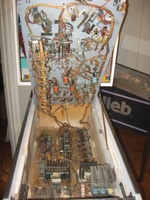 Image # 40547: Aztec Inside Cabinet 
(The game in this image has a repainted cabinet but is included here to show the inside components.)