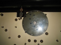 Image # 43822: Hook Prototype Game - Spinning Disk 
(Serial number 48243. Manufacture date Nov-24-1991. Exported to Belgium.)