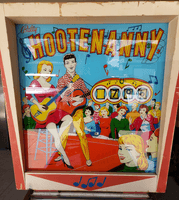 Image # 83726: Hootenanny Backglass 
(Serial number H 1759.)