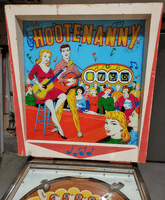 Image # 83727: Hootenanny Backglass 
(Serial number H 1759.)