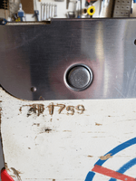 Image # 83736: Hootenanny Cabinet - Serial Number 
(Serial number H 1759.)