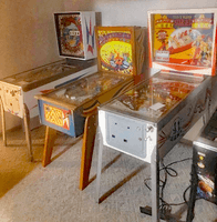 Image # 78094: Hot Diggity Cabinet - Relative Size 
(The game on the left is Williams 1966 'Hot Line'. The game on the right is Bally 1963 'Star-Jet'. )