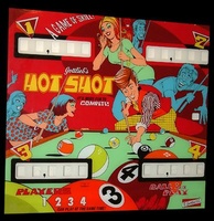 Image # 10877: Hot Shot Backglass