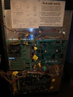 Image # 46464: Baby Pac-Man Inside Cabinet 
(Serial number 9130.)