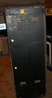 Image # 46459: Baby Pac-Man Cabinet - Rear 
(Serial number 9130.)
