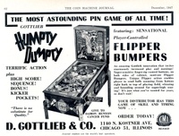 Image # 60529: Humpty Dumpty Coin Machine Journal 
(Coin Machine Journal, December 1947, page 62This magazine page is shown here edited to remove everything but the ad and the magazine's page header.)