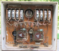 Image # 70041: Hyde Park Sample Game - Inside Backbox 
(Serial number 01014 S.)