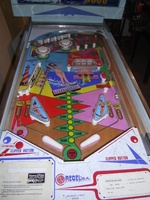 Image # 57879: Icarus Playfield 
(The metal upper ball arch has been repainted.)