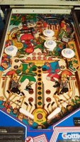 Image # 73066: Ice Fever Playfield - White Pop Bumpers 
(Serial number 3019.)