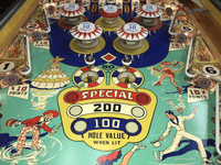Image # 74981: Ice-Revue Sample Game - Middle Playfield 
(Serial number unknown.)