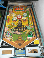 Image # 77259: Jackpot Early Production Playfield 
(Serial number 94083.)
