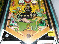 Image # 77261: Jackpot Early Production Lower Playfield 
(Serial number 94083.)