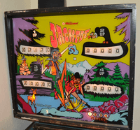 Image # 77272: Jackpot Illuminated Backglass 
(Serial number 102223.)