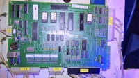 Image # 69878: Jacks to Open Test Game - CPU Board 
(The round button battery on the left was added after-factory.)