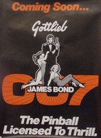 Image # 54220: James Bond 007 Promotional Poster 
(Measures 24 inches by 33 1/2 inches.)