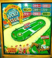 Image # 1230: Jockey Club Backglass