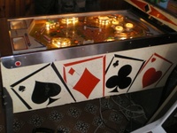 Image # 57140: Joker Cabinet - Right 
(The post between the flippers is not original to this game.)