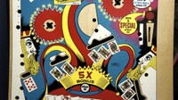 Image # 47851: Joker Poker Bare Middle Playfield 
(This playfield was described to us as New Old Stock.)