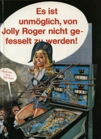 Image # 21682: Jolly Roger German Ad, Right Side 
(From the German operator magazine Automaten Markt, March 1968.)