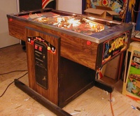 Image # 60998: Joust Early Production Cabinet - Full View 
(Serial number XP0223.)