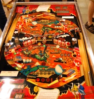 Image # 34387: Joust Playfield 
(This is a regular production game.)
